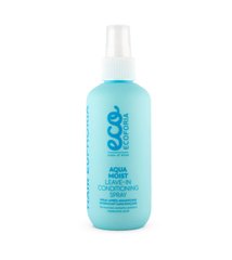 Спрей для волос Несмываемый Aqua Moist ECOFORIA 200 мл