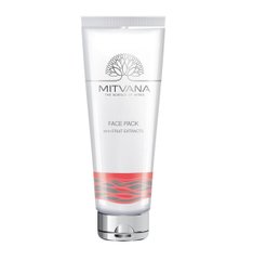 Face mask Fruit Face Pack With Fruit Extracts Mitvana 100 ml