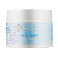 Осветляющий крем для лица с морским коллагеном W Collagen Whitening Premium Cream Enough 300 мл