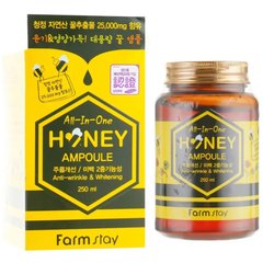 Многофункциональная сыворотка для лица с экстрактом меда AII-In-One Honey Ampoule FarmStay 250 мл