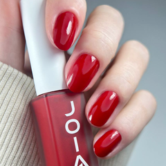 Лак для нігтів Nail care polish 4in1 08 Red passion JOIA vegan 8 мл