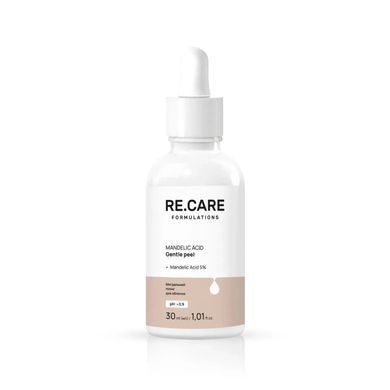 Мигдальний пілінг для обличчя Mandelic Acid Gentle Peel RE.CARE 30 мл