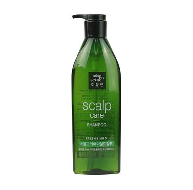 Шампунь для чувствительной кожи головы на основе комплекса лечебных экстрактов Scalp Care Shampoo MISE EN SCENE 680 мл