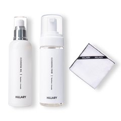 Double Dry Skin Cleansing Set for 2-step cleansing of dry and sensitive skin Hillary