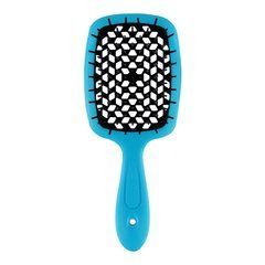 Щітка для волосся синій з чорним Super Brush Janeke
