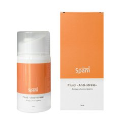 Light gel for face with mattifying effect and SPF 35 Fluid Anti-stress SPF 35 Spani 50 ml