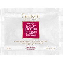 Mask radiance and lifting Masque Eclat Lifting Guinot 4x19 ml