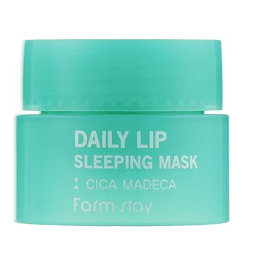 Нічна маска для губ із центелою Daily lip sleeping mask cica madeca FarmStay 3 г