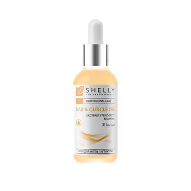 Nail oil and cuticles with grapefruit extract and vitamin A Shelly 30 ml