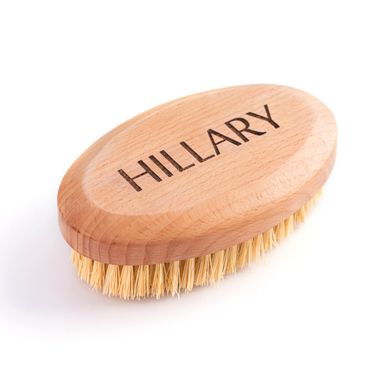 Щітка овал для сухого масажу Hillary