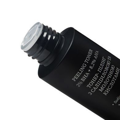 Тонер-пилинг с салициловой и молочной кислотами Peeling Toner 2% ВHA + 8,2% AНА Hillary 100 мл