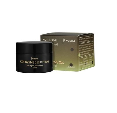 Cream with coenzyme Q10 for face 35+ Vesna 50 ml
