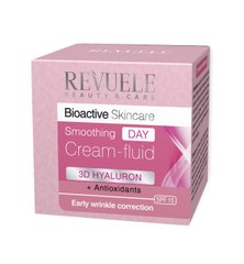 Smoothing day cream-fluid for the face Hyaluronic Bioactive 3D Revuele 50 ml