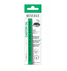 Serum-booster with castor oil for restoration of eyelashes Revuele 10 ml