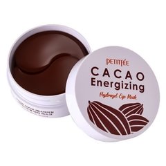 Гідрогелеві патчі для очей Какао Cacao Energizing Hydrogel Eye Mask Petitfee 60 шт