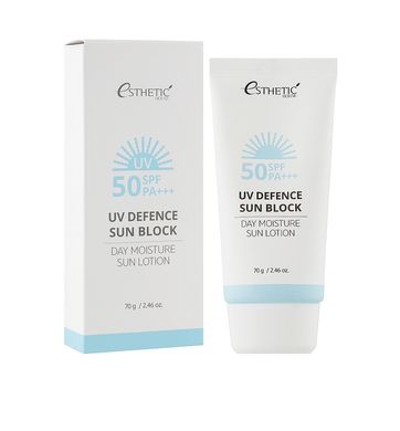 Sun protection face lotion UV Defense Sun Block Day Moisture SPF50+/PA++++ Esthetic House 70 g