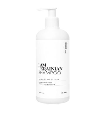 Универсальный шампунь для нормальных и жирных волос Дубовый мох, пачули I AM UKRAINIAN DeLaMark 500 мл