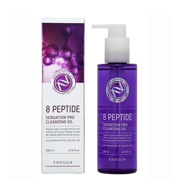 Hydrophilic oil with peptides 8 Peptide Sensation Pro Cleansing Oil Enough 200 ml