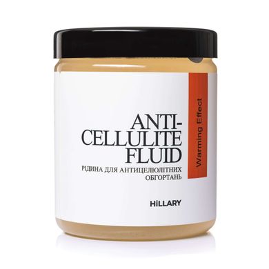 Набір Антицелюлітні обгортання + рідина з розігрівальним ефектом Anti-cellulite Warming Effect (6 процедур) Hillary