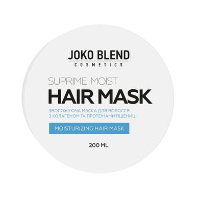 Moisturizing mask for all hair types Suprime Moist Joko Blend 200 ml
