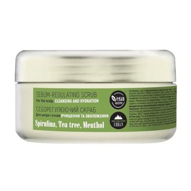 Seboregulating scrub for the scalp Cleansing and moisturizing Botanic Leaf 250 ml