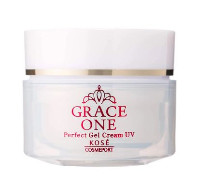 Гелевий крем-ліфтінг з астаксантином и витаміном С для зрілої шкіри Grace One Perfect Gel Cream UV Kose Сosmeport 100 г