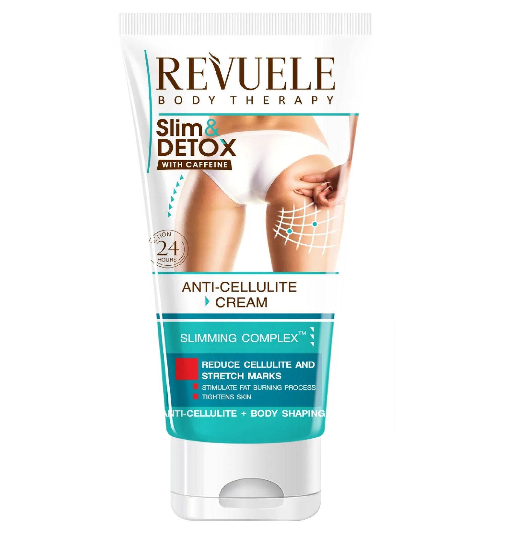 Buy for €5 Anti-cellulite cream with caffeine Slim & Detox Revuele 200 ml  with delivery in Ukraine and international shipping