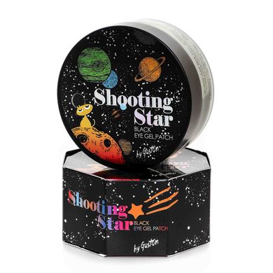 Чорні гідрогелеві патчі для очей Shooting Star Black Eye Gel Patch Gaston 60 шт