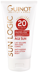 Антивіковий лосьйон від сонця для тіла SPF20 Age Sun Anti-Ageing Sun Lotion Body Guinot 150 мл