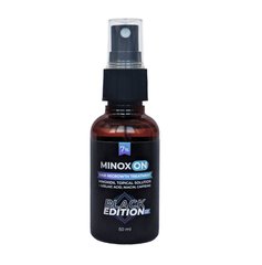 Чоловічий лосьйон для росту волосся Black Edition Minoxidil 7% Minoxon 50 мл