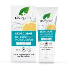 Зволожувальний крем для жирної шкіри Skin Clear Dr.Organic 50 мл