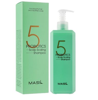 Shampoo for deep cleaning of the scalp 5 Probiotics Scalp Scaling Shampoo Masil 500 ml