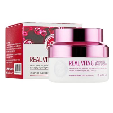 Крем для обличчя Вітаміни Real Vita 8 Complex Bright Up Cream Enough 50 мл