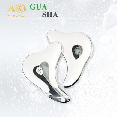 Microcurrent lifting Guasha massager for face and body Vibro Massager GUA SHA MyIDi