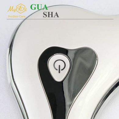 Микротоковый лифтинг массажер Гуаша для лица и тела Vibro Massager GUA SHA MyIDi