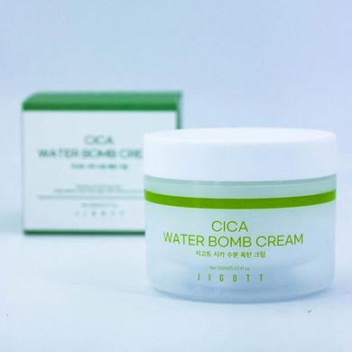 Moisturizing face cream Centella Cica Water Bomb Cream Jigott 150 ml