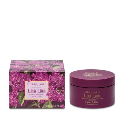 Scented body cream Lilac L'ERBOLARIO 200 ml