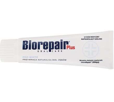 Зубна паста Plus Pro White відбілююча Biorepair 75 мл