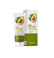 Пілінг-гель з екстрактом авокадо Real Avocado Deep Clear Peeling Gel FarmStay 100 мл