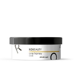 Honey body scrub with golden shimmering powder One Honey RoBeauty 250 ml