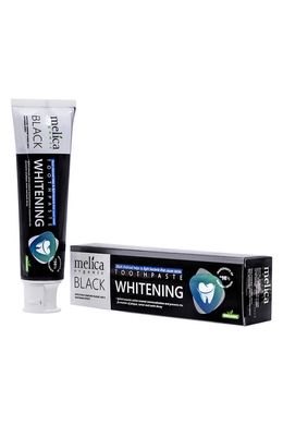 Black Charcoal Toothpaste Melica Organic 100 ml