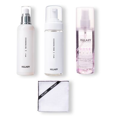 Cleansing and toning set for normal skin + muslin cloth Hillary