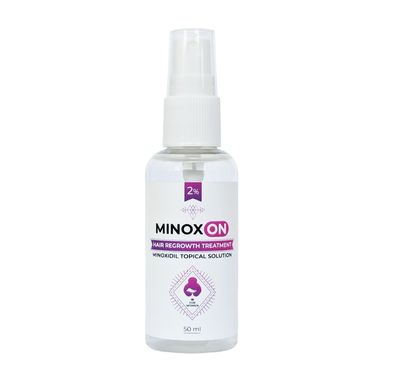 Women's lotion for hair growth Minoxidil 2% Minoxon 50 ml