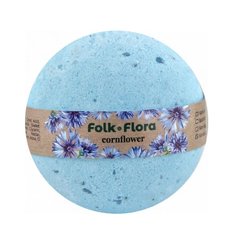 Бомбочка для ванной Василек Folk&Flora 130 г