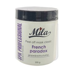 Альгінатна маска Французький парадокс Омолодження French Paradox Restructuring Grap Mila Perfect 200 г
