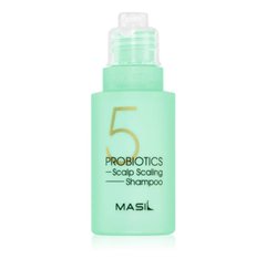 Шампунь для глубокого очищения кожи головы 5 Probiotics Scalp Scaling Shampoo Masil 50 мл