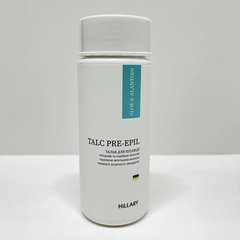 Talc for epilation with aloe and allantoin Talc pre-epil Aloe & Alantoin Hillary 100 g