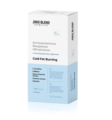 Anti-cellulite bandage wrap with a cooling effect Cold Fat Burning Joko Blend 2 x 200 ml