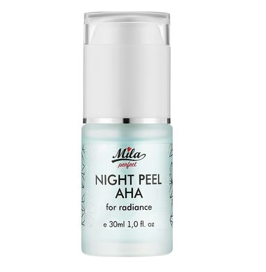 Night AHA peeling for skin radiance pH 4.0 AHA peel Mila perfect 30 ml