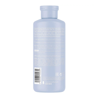 Кондиционер для волос с синим пигментом Bleach Blondes Ice White Toning Conditioner Lee Stafford 250 мл